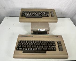 Lot 269: Lot of (3) Commodore Vintage Computing including (2) Commodore 64 Computer, Commodore 1541 Floppy Disk Drive