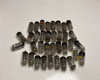 Lot 631: Lot of Assorted 12AX7, ECC83, 7025 Vacuum Tubes