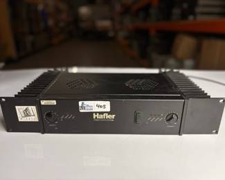 Lot 405: Hafler P3000 Trans Nova 2-Channel Power Amplifier 400W