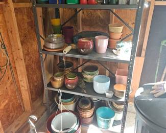 Various pots