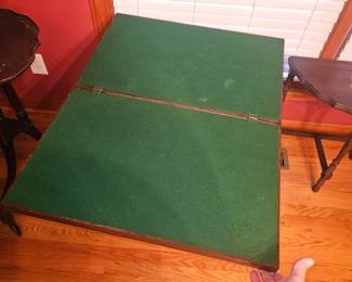 Antique games table