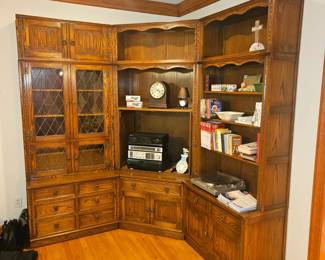 Awesome 3 part corner cabinets