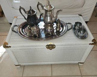 Silver tea set