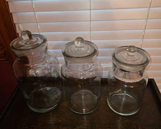 Glass Canister set
