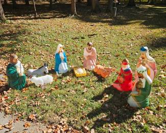 Nativity Blow Mold Set