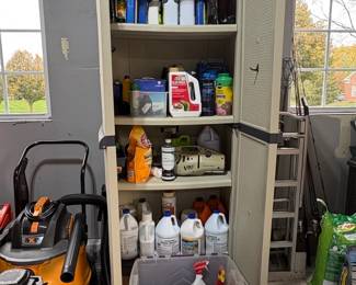 Plastic Garage Storage Cabinet second image