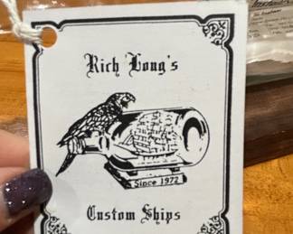 Rich Longs Custom ShipinaBottle second image