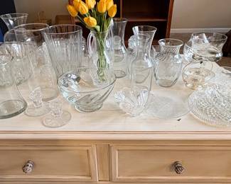 Assorted Vintage and Contemporary Glassware Collection second image