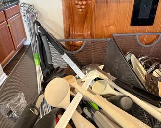 Assorted Kitchen Utensils and Flatware Collection second image