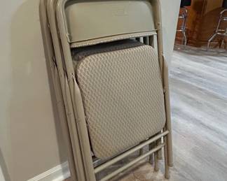 Cosco Vinyl Padded Folding Chairs