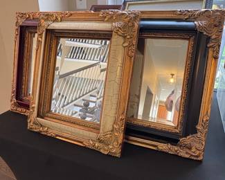 Collection of Decorative Picture Frames and Bombay Company Architectural Prints second image