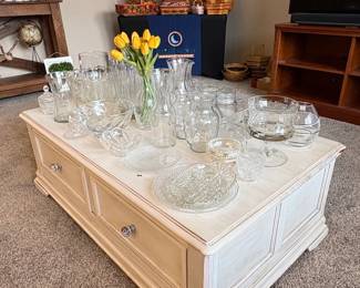 Assorted Vintage and Contemporary Glassware Collection