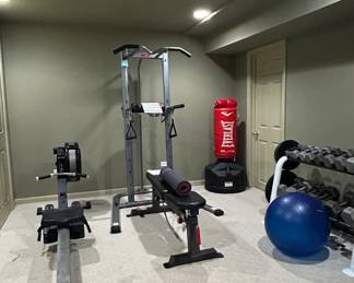 Home Gym Equipment Lot