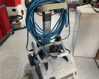 Maytronics Dolphin Robotic Pool Cleaner with Caddy