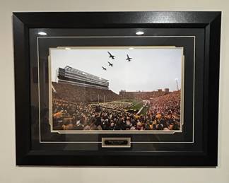 Wings Over Kinnick Framed Photograph