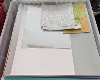 Large Collection of Scrapbooking Materials third image
