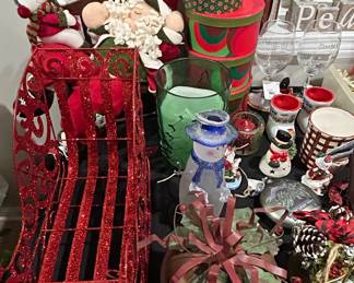 Assorted Christmas Decor and Ornament Collection second image