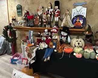 Assorted Seasonal Holiday and Harvest Decor Collection