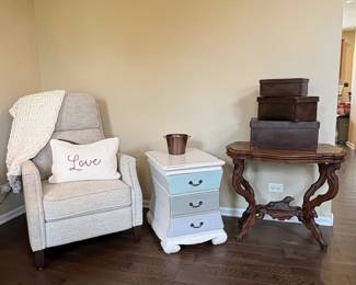 VictorianStyle Carved Oak Writing Desk fourth image