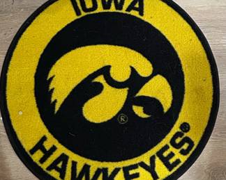 FANMATS Iowa Hawkeyes Round Area Rug