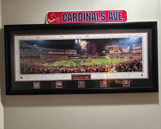 St. Louis Cardinals Sports Memorabilia Collection and Tommy Bahama Cooler third image