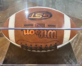 Big Ten Conference Autographed Wilson GST Football second image