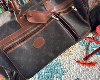 Louis Vuitton duffel bag