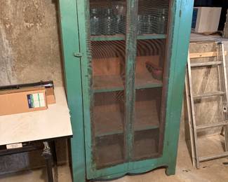 Primative pie cabinet