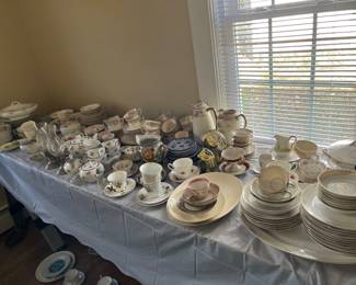 Tons of dish ware including china