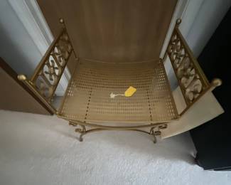 Metal bench seat