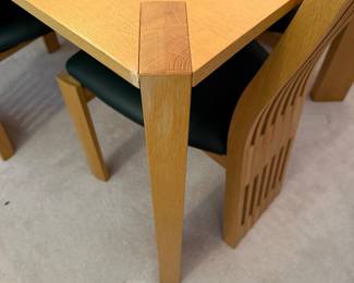 Closeup of DR table leg