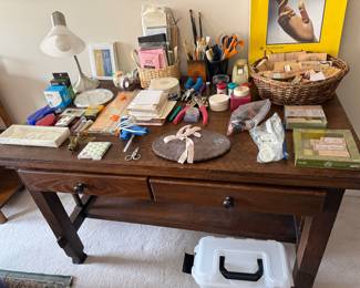 Desk etc.