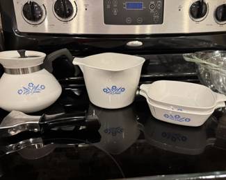 corning ware and pyrex