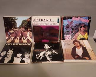 Lot 592 Group of vintage LP records