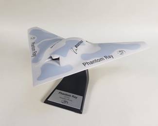 Lot 299 Boeing Phantom Ray UCAV hand painted wood model