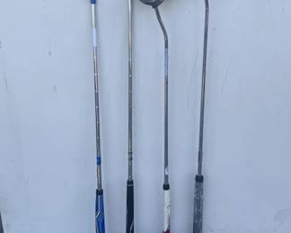 164 Lot 343h Group of golf putters