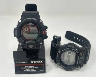 Lot 387 Pair of Gshock quartz wristwatches