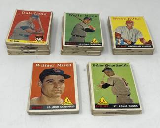 Lot 266 Group of 1958 Topps Baseball cards