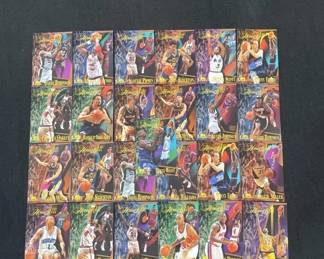 Lot 465h Lot of 1996 skybox honor roll basketball cards