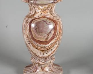 Lot 518 Vintage onyx vase