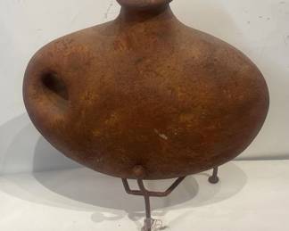 Lot 505h 1950s Mediterranean hand modeled terracotta