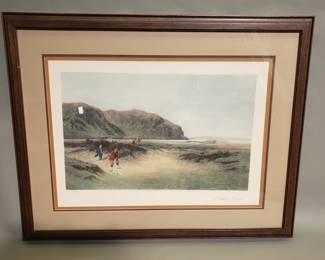 Lot 239 Vintage colored print by Douglas Adams