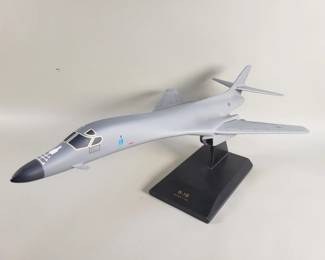 Lot 297 Rockwell B1B Lancer hand painted wood model