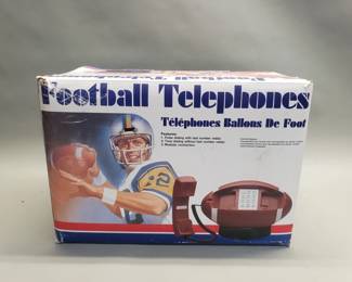 Lot 160 Vintage novelty football telephone