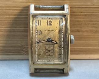 Lot 101 Vintage Tavannes shock absorber watch