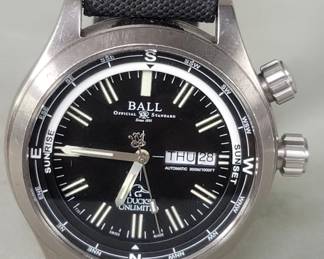 006 Lot 610 Ball Engineer Master II Sportsman Ducks Unlimited titanium watch