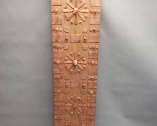 Lot 158 Copper and stone on wood plaque
