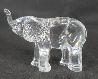 Lot 145 Waterford crystal elephant figurine