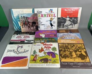 Lot 569 Group of LP records