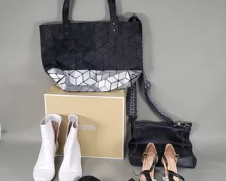 Lot 547 Womens shoes, leather and faux leather